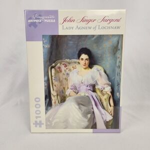 Pomegranate Artpiece "Lady Agnew of Lochnaw" 1000 Pc puzzle New Sealed 20inx25in